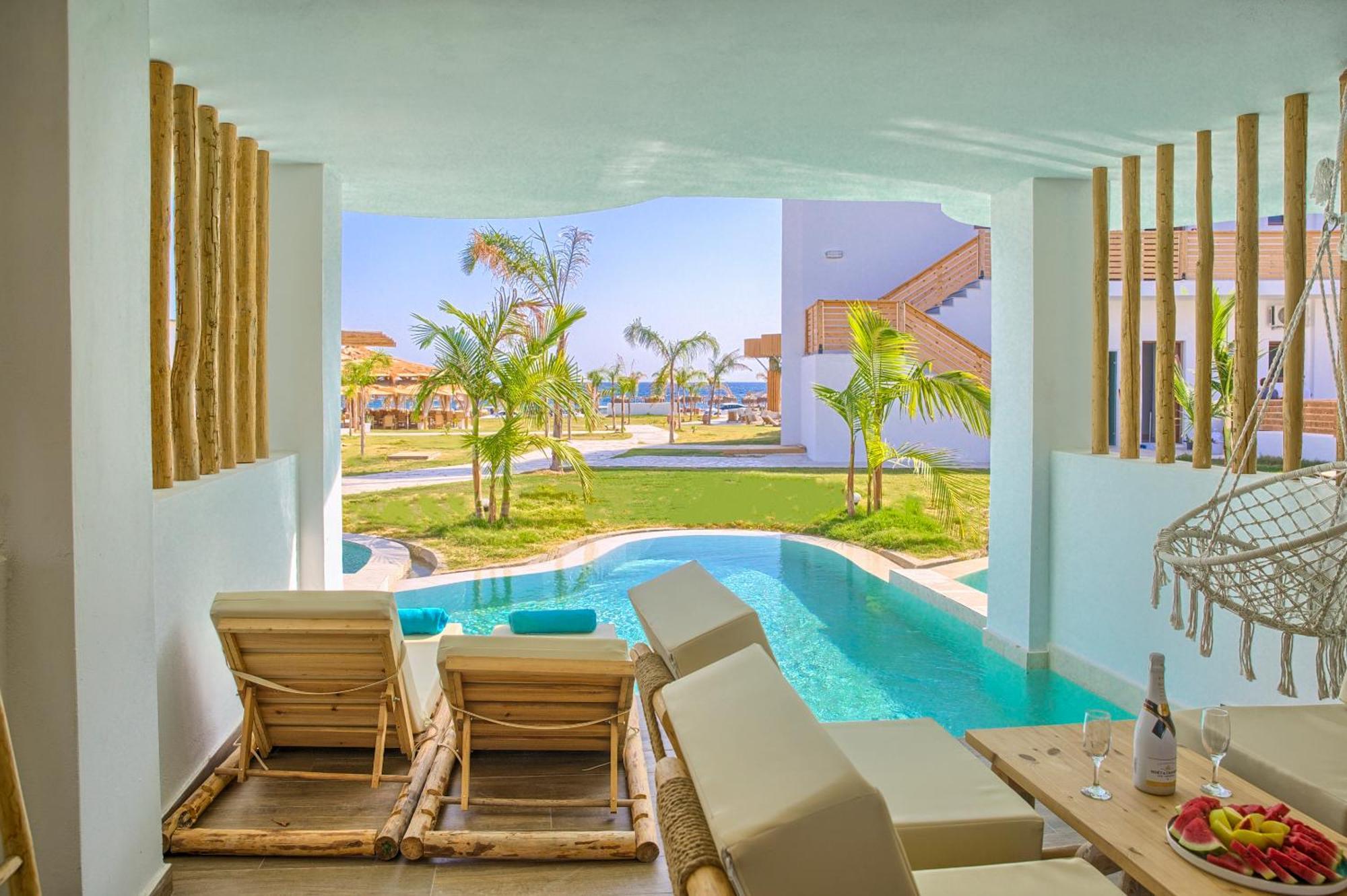 האראקי Alia Luxury Suites And Spa חדר תמונה